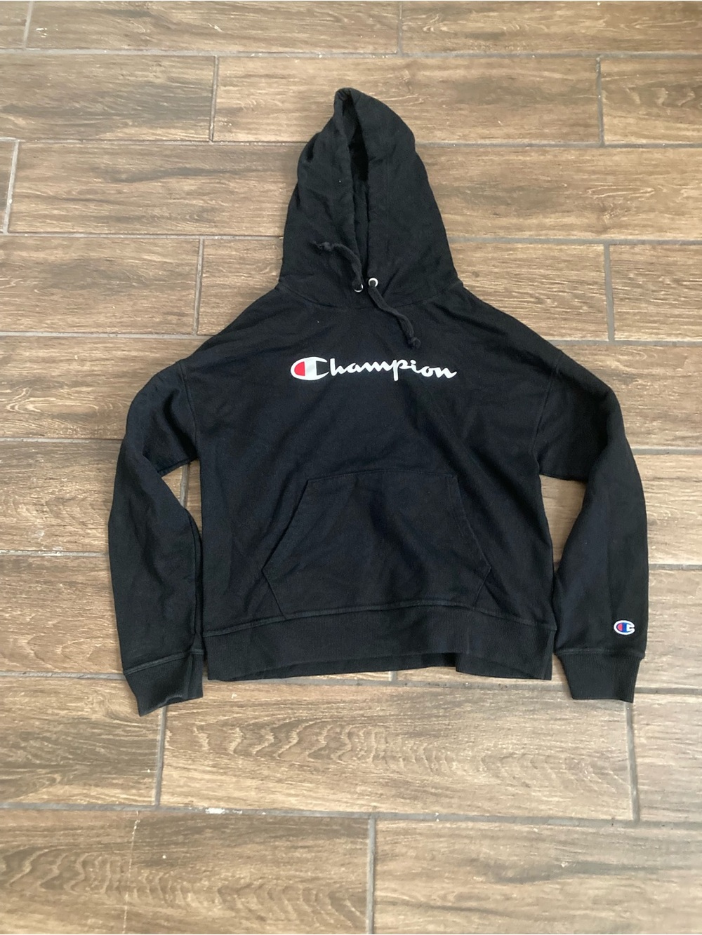 Champion black hoodie